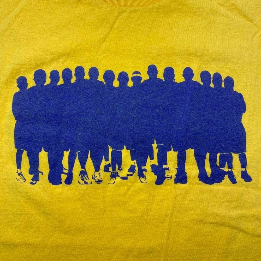 Vintage 2000s LA Los Angeles Lakers basketball promo shirt -‎ Kobe era